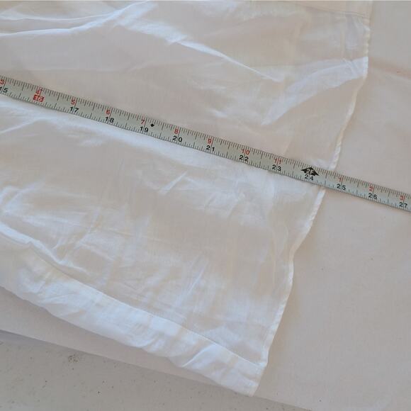 Isabel Marant Etoile White Jatedy Long Sleeve Button Up Shirt, size FR 34/US 0-2 - Picture 7 of 7